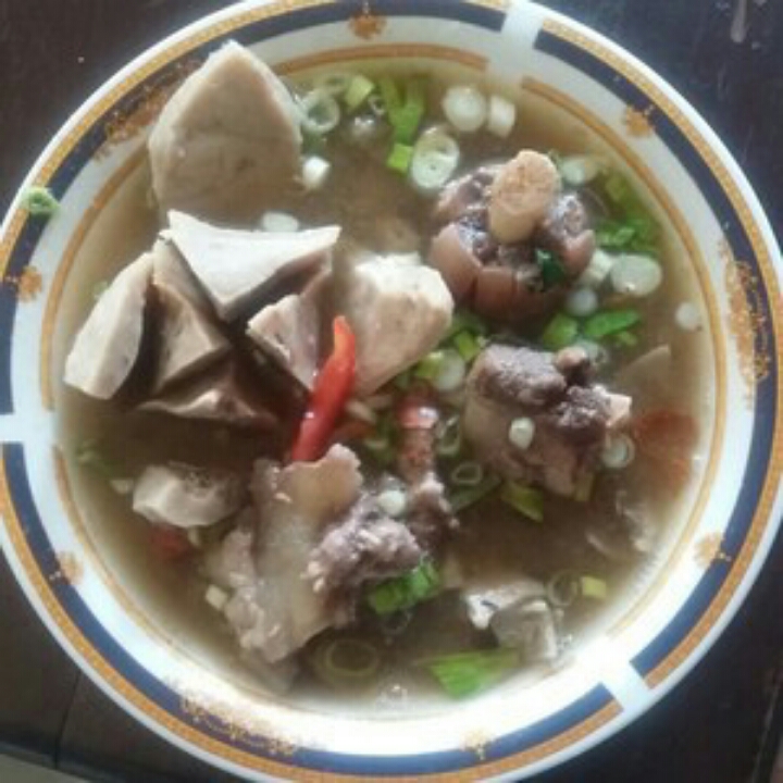 Sop Buntut Biasa Campur Bakso