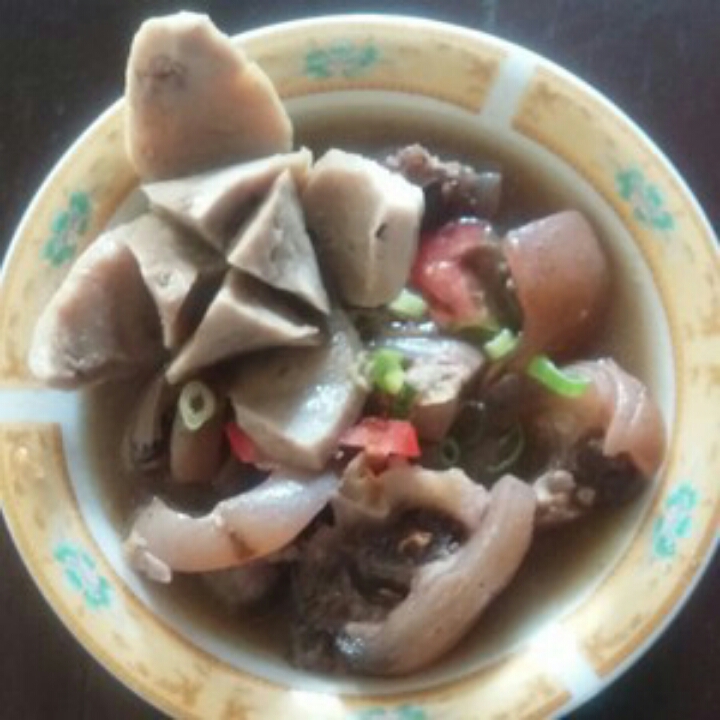 Sop Buntut Murni Campur Bakso