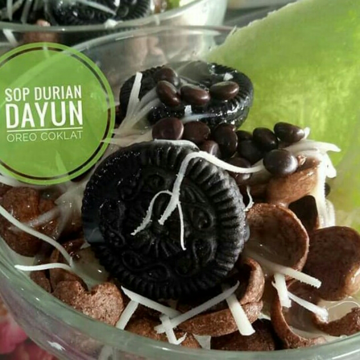 Sop Durian Choco Oreo