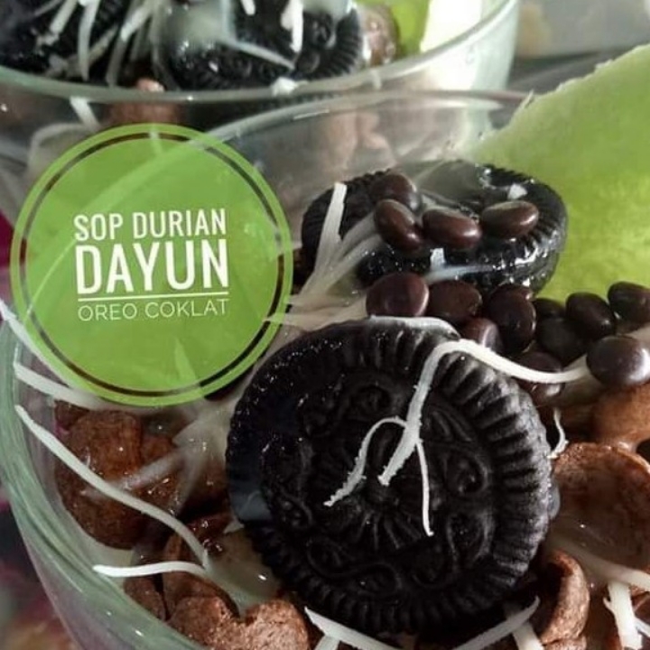 Sop Durian Choco Oreo