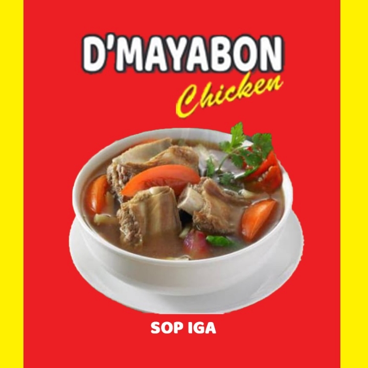 Sop Iga Nasi