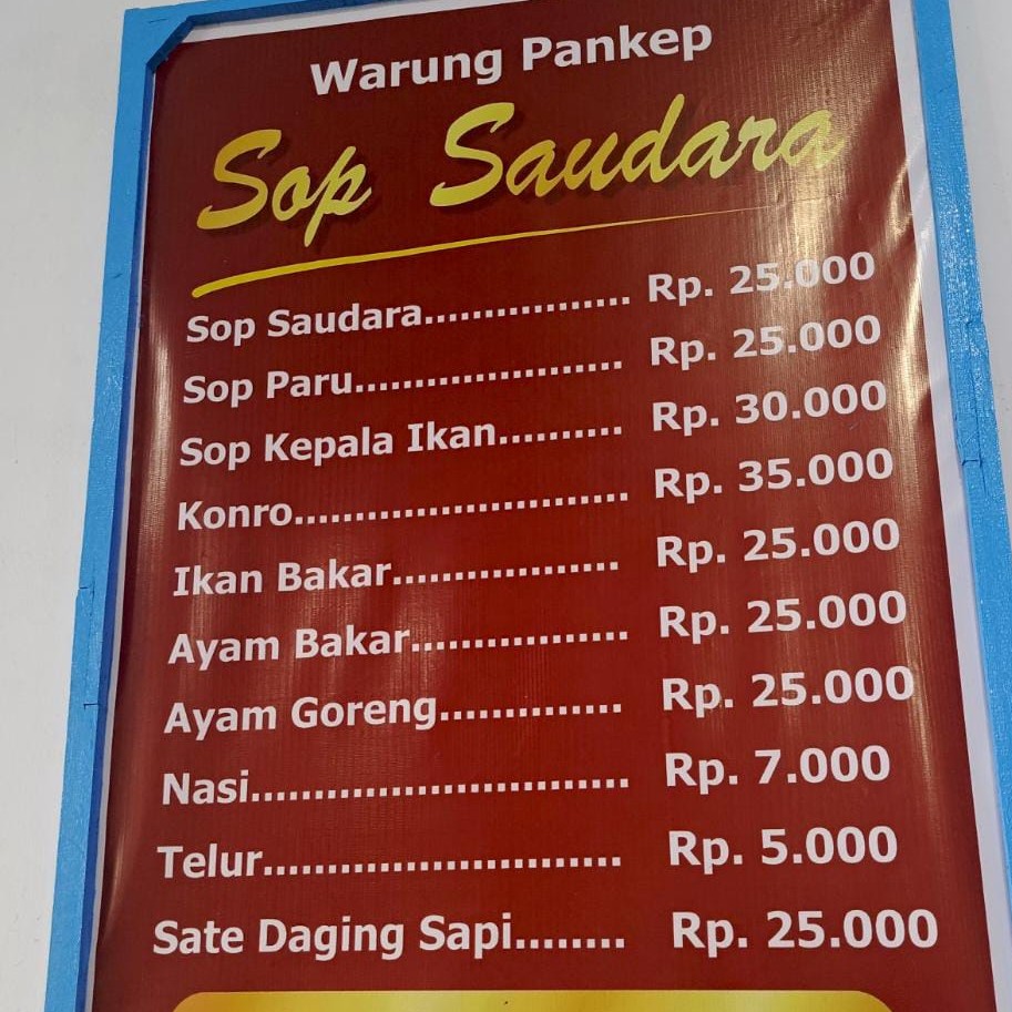 Sop Kepala Ikan