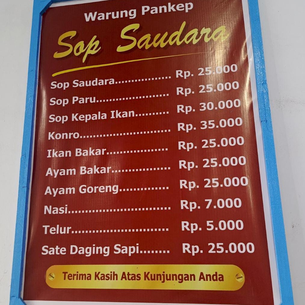 Sop Saudara