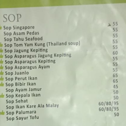 Sop Singapore