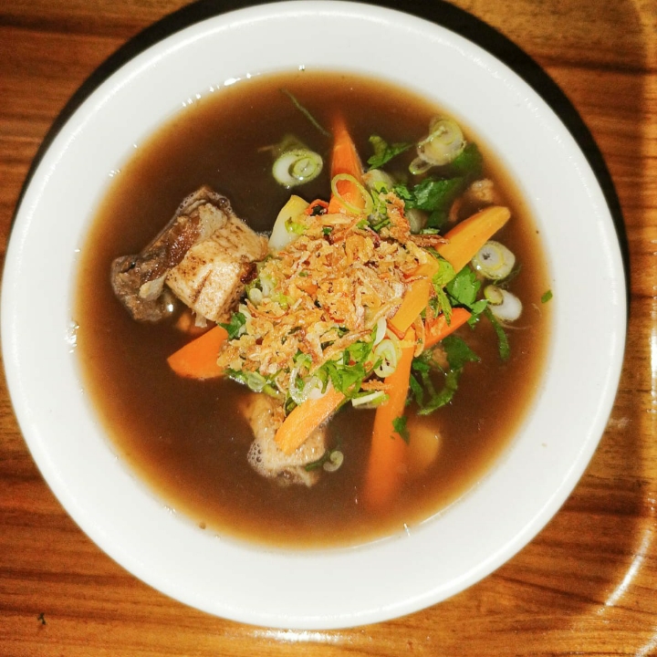 Sop Tunjang  Dan Sayur