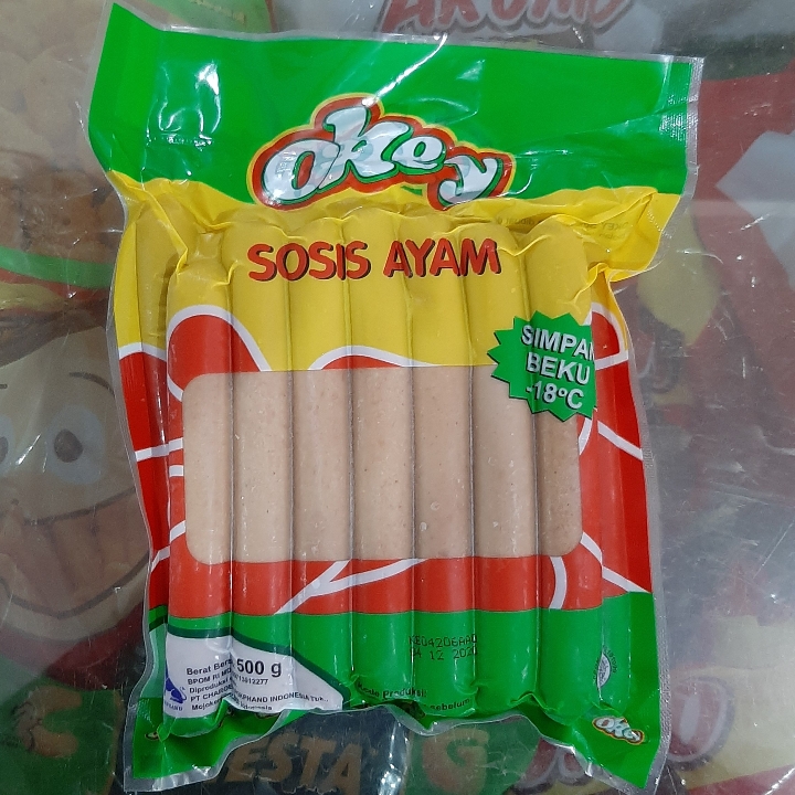 Sosis Ayam Okey 500gr