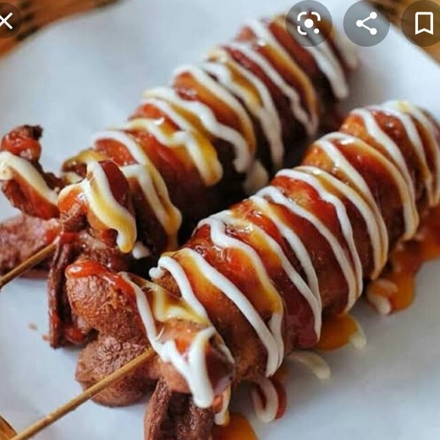 Sosis Bakar Mini Teriyaki