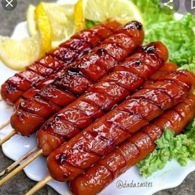 Sosis Bakar Teriyaki