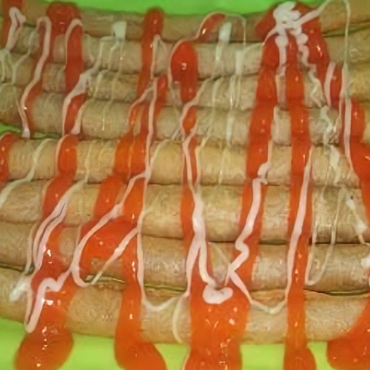 Snack Sosis Gulung Lumpia