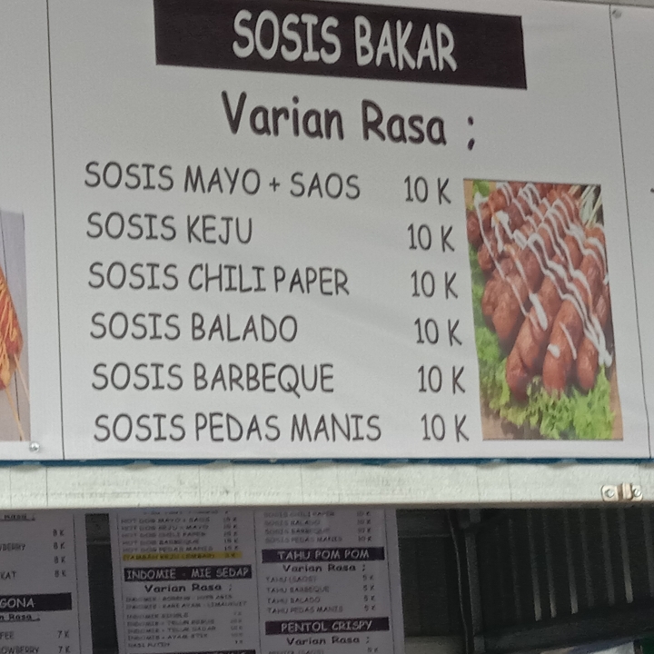 Sosis Mayo Saos