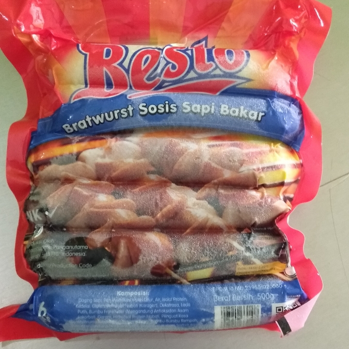 Sosis Sapi Bakar Besto Isi 6 Pc