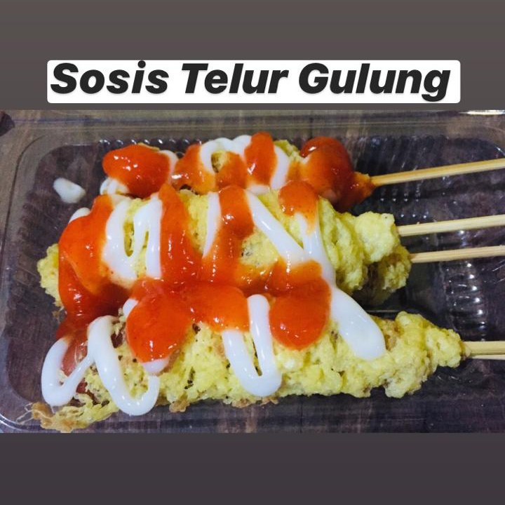 Sosis Telur Gulung