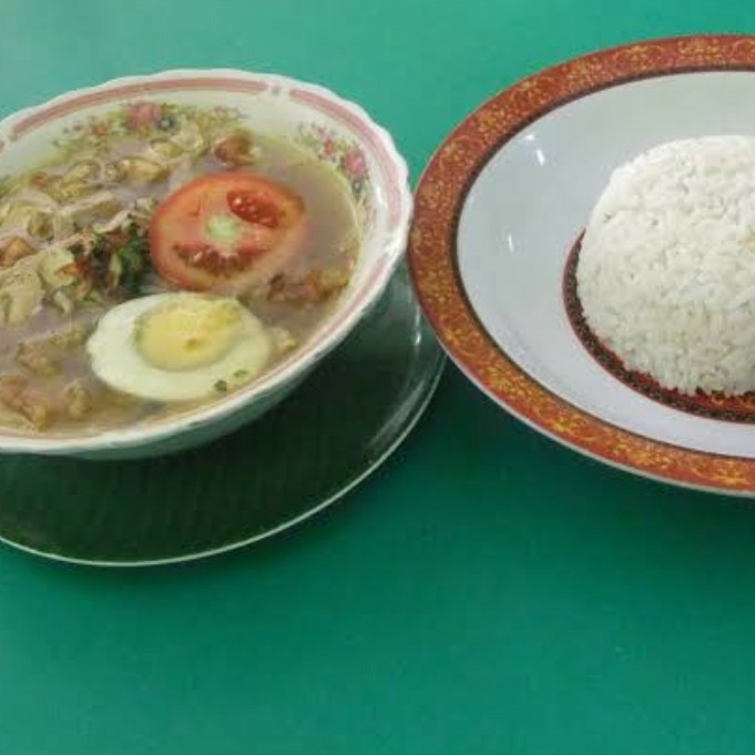 Soto Ayam Plus Nasi