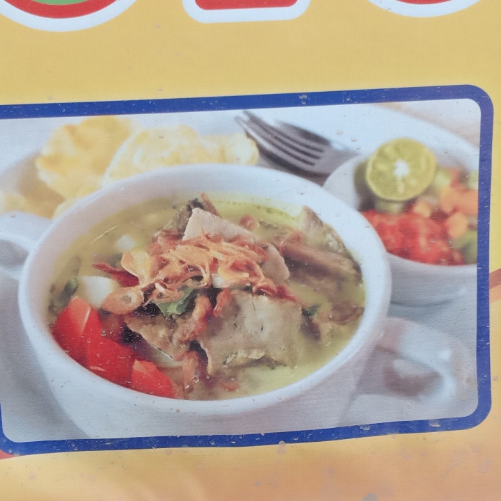 Soto Ayam Santen Plus Ceker