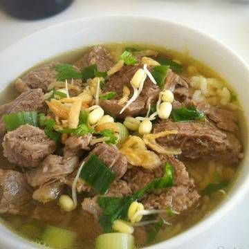 Soto Bening Daging Sapi