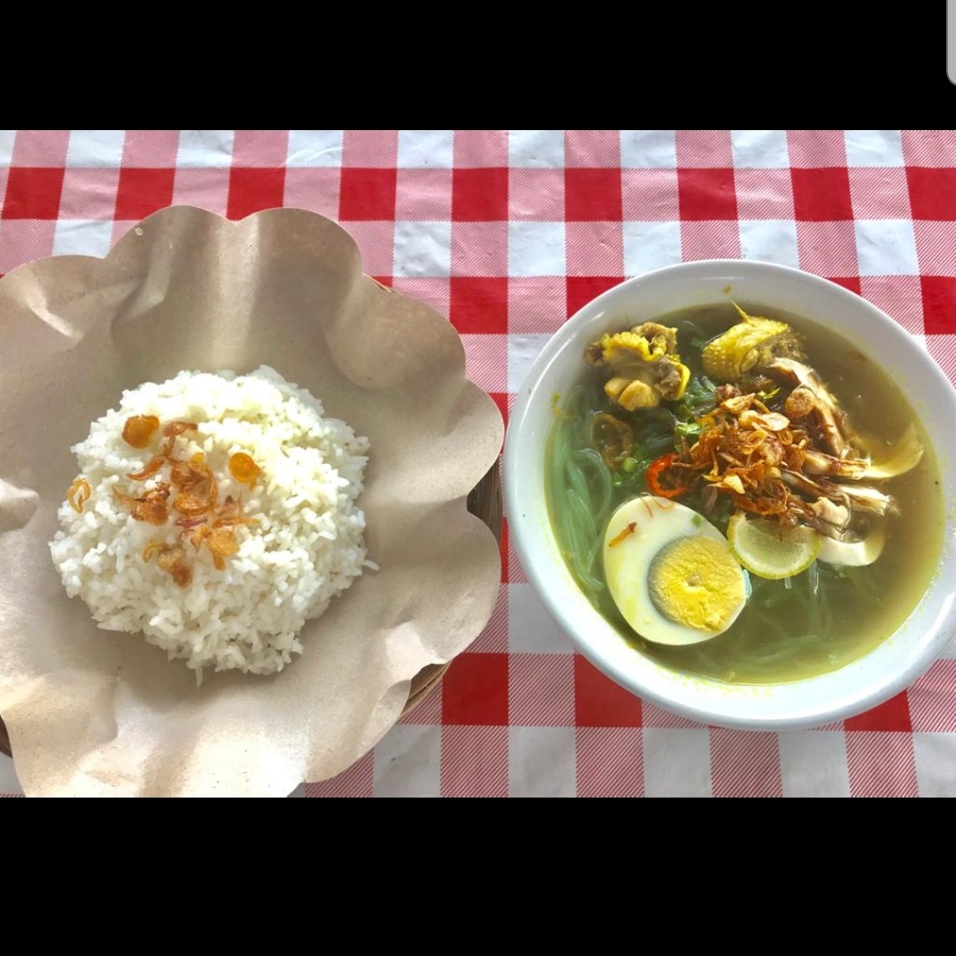 Soto Plus Nasi