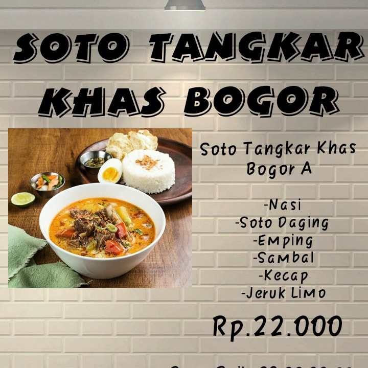 Soto Tangkar Khas Bogor A