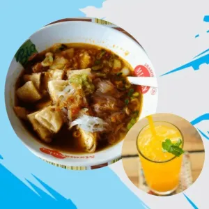 Soto Tempe TaotoatauBening Es Jeruk