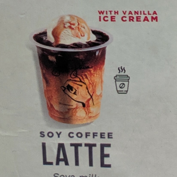 Soy Coffee Latte