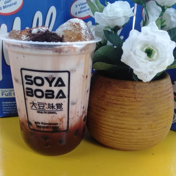 Soya Boba Milk Chochlate Original