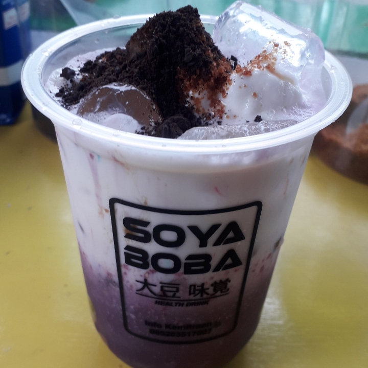 Soya Boba Milk Taro Original 