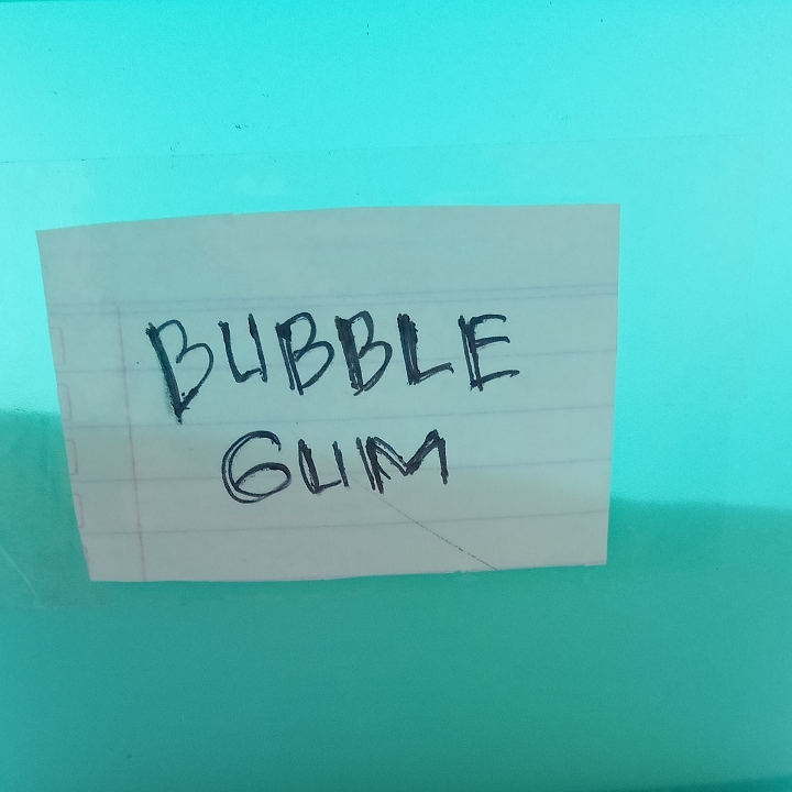 Soya bubble gum