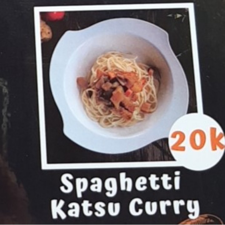 Spagetti Katsu Curry