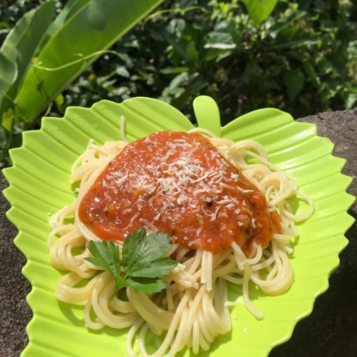 Spaghetti Bolognese Ayam