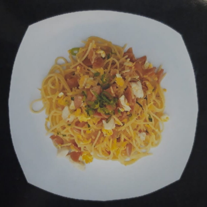 Spaghetti Ayam Bawang