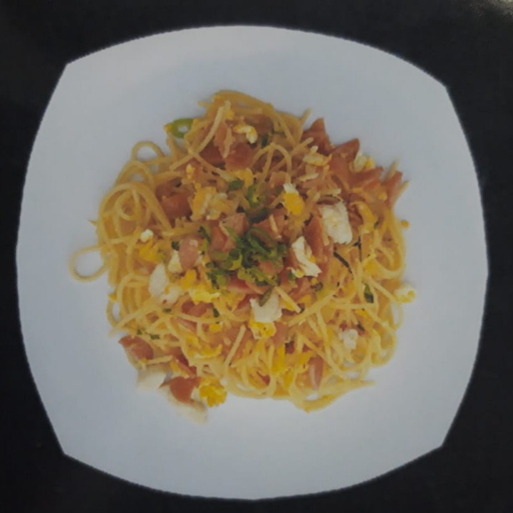 Spaghetti Ayam Balado