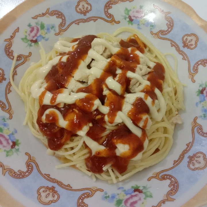 Spaghetti Ayam Judes