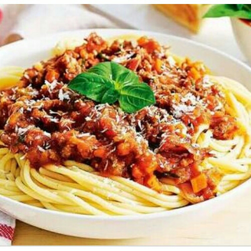 Spaghetti Barbeque Daging Sapi