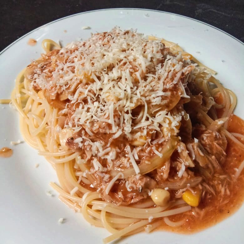 Spaghetti Beef in Bolognaise Sauce