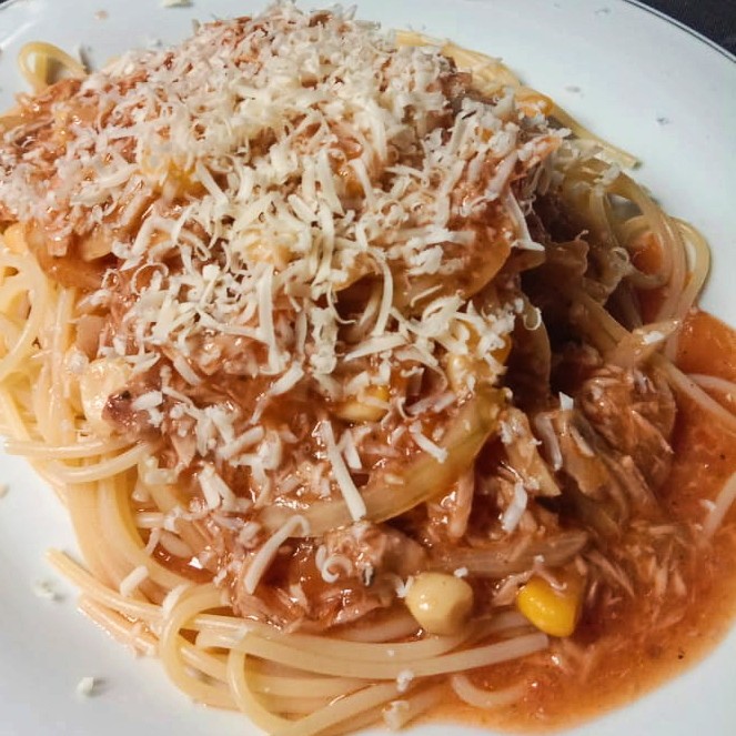 Spaghetti Beef with Black Pepper Sauce