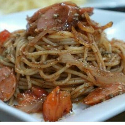 Spaghetti Bolognese Daging Ayam