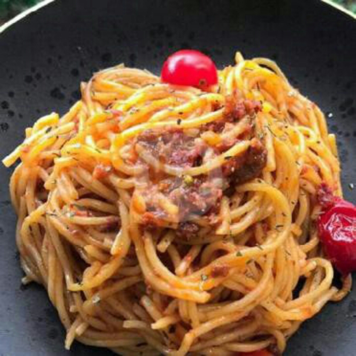 Spaghetti Cheese Bolognese