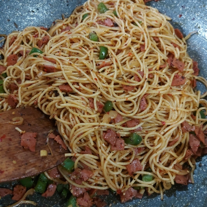 Spaghetti Menjerit