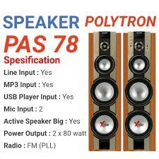 Speaker Aktif Polytron Pas 78 4