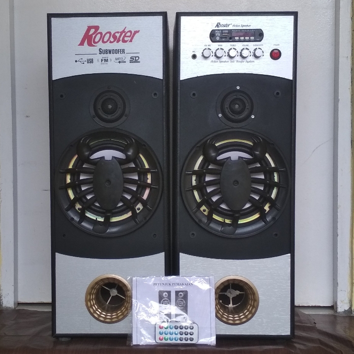 Speaker Aktif Rooster 618