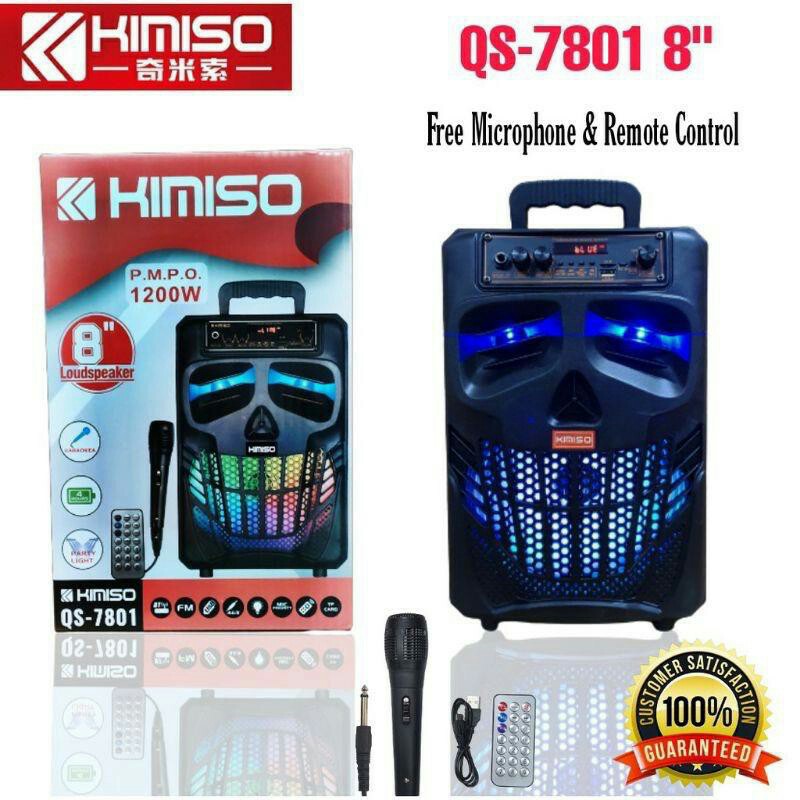 Speaker Bluetooth Karaoke BRIAN POWER dan KIMISO 8 INC 3