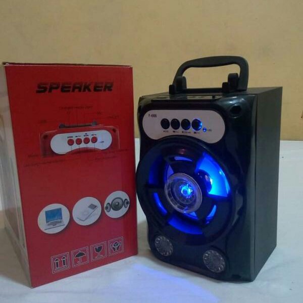 Speaker Bluetooth Karaoke F-669 4