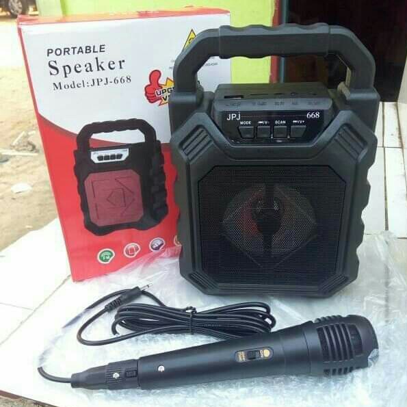 Speaker Bluetooth Karaoke JPJ-668