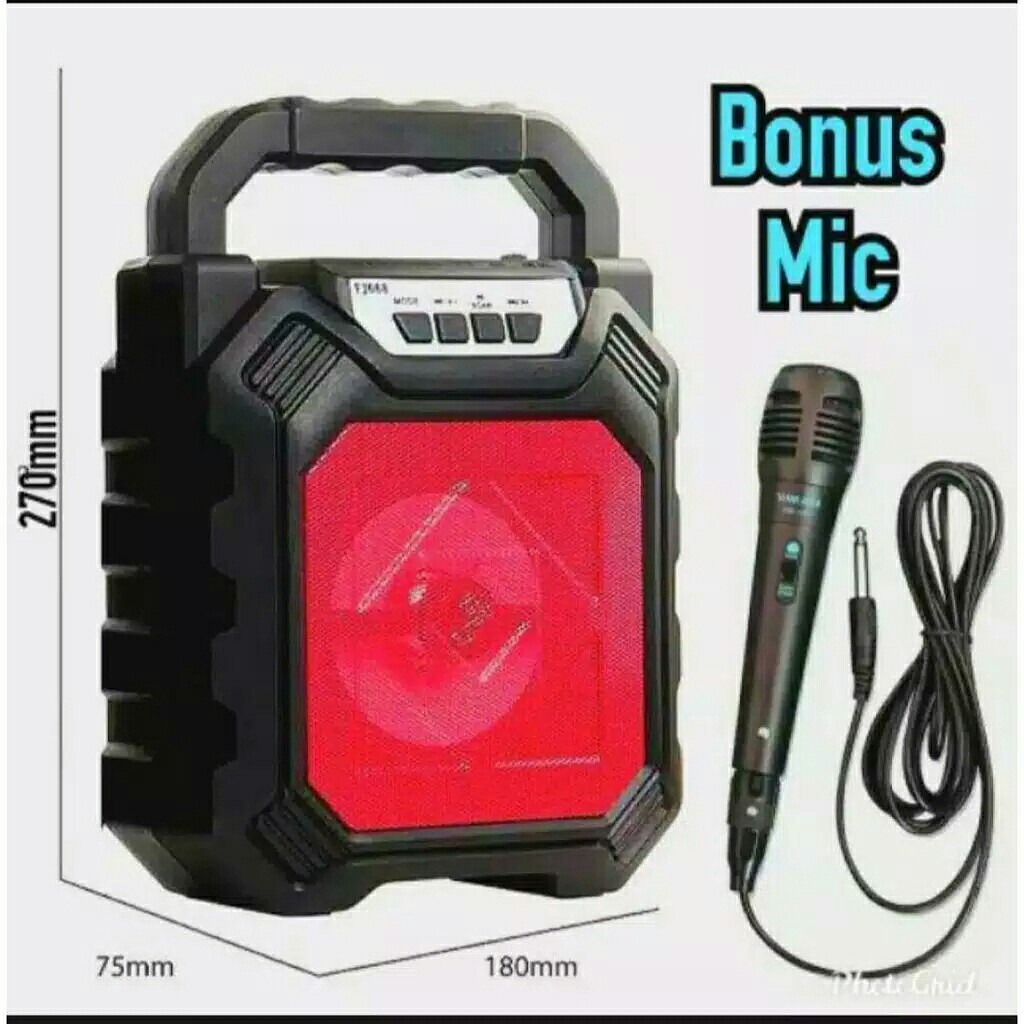 Speaker Bluetooth Karaoke JPJ-668 5