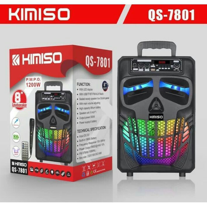 Speaker Bluetooth Karaoke KIMISO