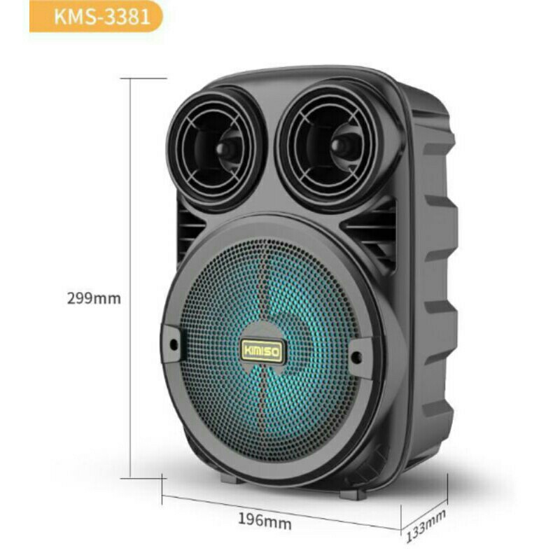 Speaker Bluetooth Karaoke KIMISO 6 4