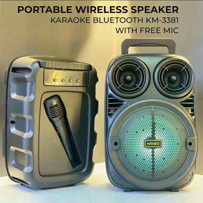 Speaker Bluetooth Karaoke KIMISO 6 5