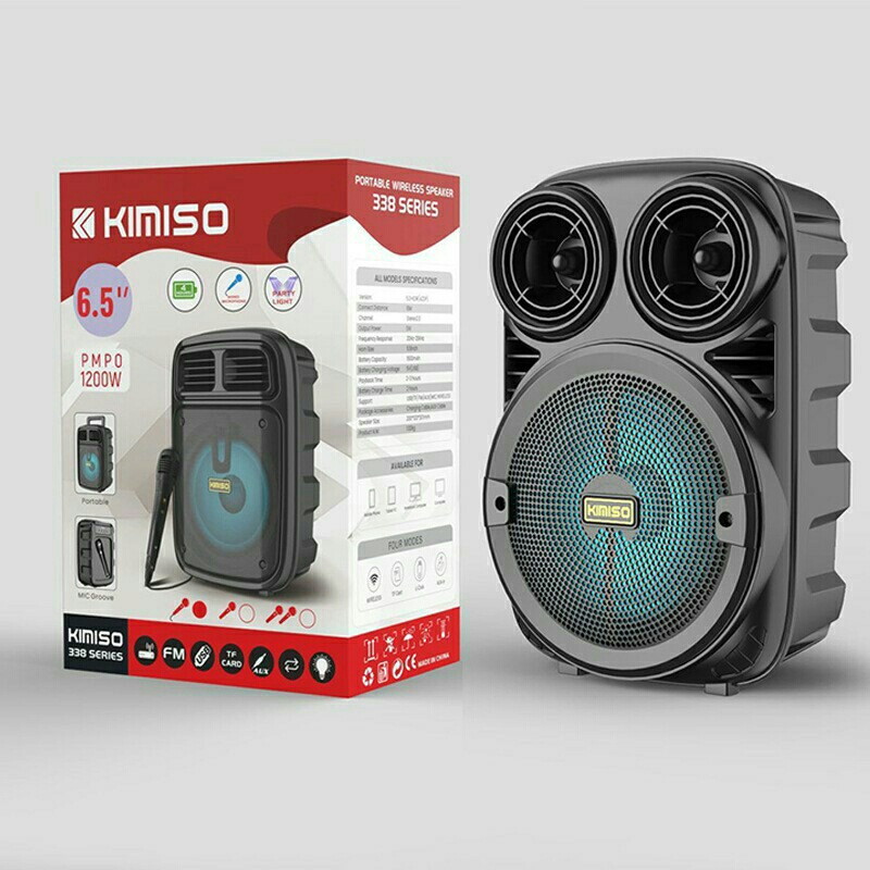 Speaker Bluetooth Karaoke KIMISO KMS-3381 4