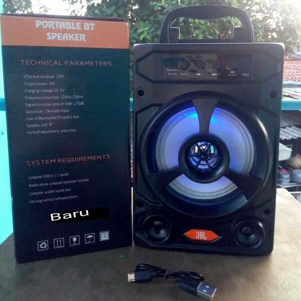 Speaker Bluetooth M-418 4