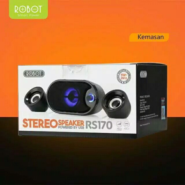 Speaker Komputer Dan Laptop ROBOT RS 170 3