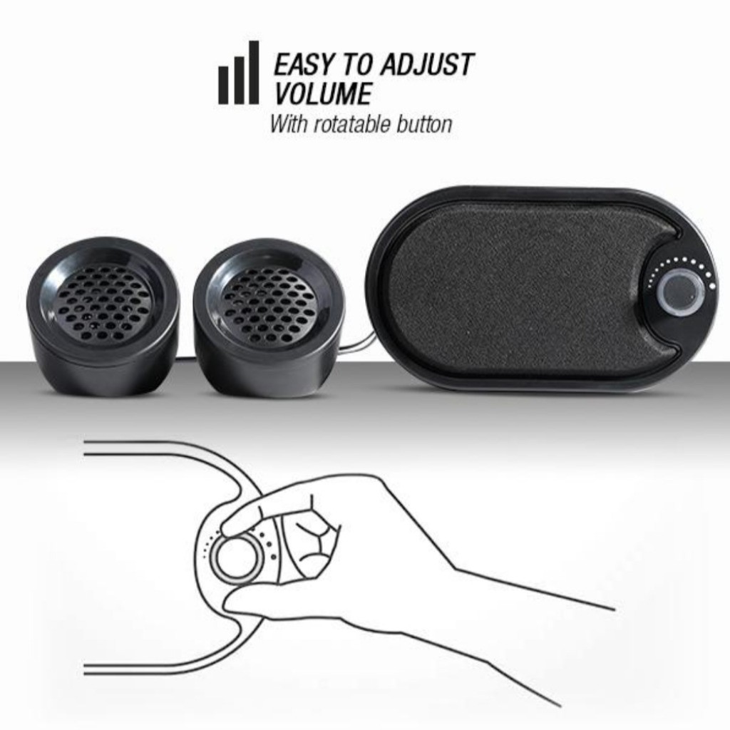 Speaker ROBOT RS170 USB Portable Mini Super Bass Original - Speaker Ko 5